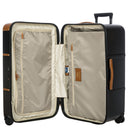 Brics Bellagio Trunk - 4 - Rollen - Trolley 74 cm recycelt (black/tan) - Markenkoffer