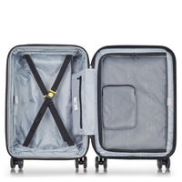Delsey Paris Shadow 5.0 - 4-Rollen-Kabinentrolley mit Vortasche S 55 cm erw. USB (blau) - Ansicht 5