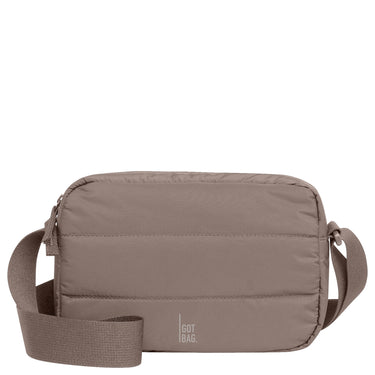 GOT BAG Puffer Monochrome Crossbody Bag - Umhängetasche 23 cm (oyster)