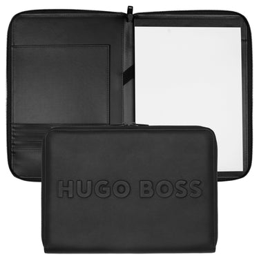 BOSS Label - Schreibmappe 35.1 cm (black) - Markenkoffer