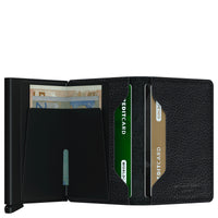 Secrid Vegetable Tanned Slimwallet - Geldbörse RFID 6.8 cm (black black) - Ansicht 2
