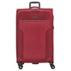 D&N Travel Line 9704 - 4-Rollen-Trolley L 78 cm erw. (dark red)
