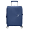American Tourister Soundbox - 4-Rollen-Kabinentrolley 55 cm erw. (blau)
