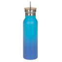 Lässig Double Walled Bottle Stainless Steel Unique - Trinkflasche 460ml (Unique Gradient Blue) - Ansicht 2