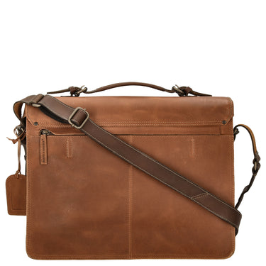 aunts & uncles Good Old Friends Big Fella - Aktentasche 15" Noteb. (hazelnut) - Markenkoffer