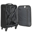D&N Travel Line 6804 - 4-Rollen-Kabinentrolley S 55 cm (schwarz) - Ansicht 6