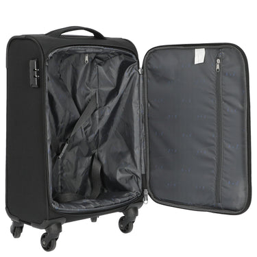 D&N Travel Line 6804 - 4-Rollen-Kabinentrolley S 55 cm (schwarz) - Ansicht 6