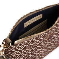 Tommy Hilfiger Jacquard Mini Shoulder Bag - Shoulder Bag 25 cm (tundra moss)