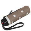 Knirps T.020 Small Manual - Pocket Umbrella (dot art taupe)