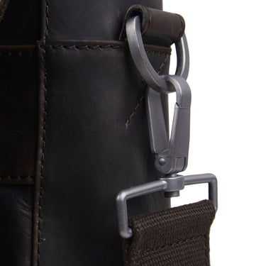 Strellson Brick Lane Jim - Messenger Bag L 40 cm (dark brown) - Ansicht 5