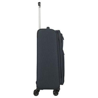Travelite Kick Off - 4-Rollen-Trolley M 67 cm erw. (d'anthracite)