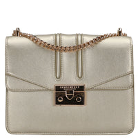 Seidenfelt Roros - Schultertasche 21 cm (gold)