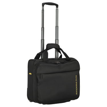 Mandarina Duck Zephyr - 2-Rollen-Businesstrolley 40 cm (black) - Ansicht 5