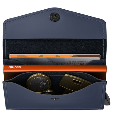 Secrid Envelope Matte - Geldbörse 8cc 10.2 cm RFID (night blue-orange) - Ansicht 5