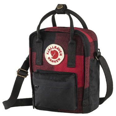 Fjällräven Kånken Re-Wool Sling 2.5 - Shoulder Bag 20 cm (Color: red-black)