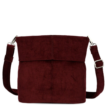 zwei Mademoiselle M8 - Schultertasche 25 cm (cord-bordeaux) - Ansicht 4