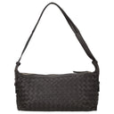 Les Visionnaires Marie Baguette Weave Silky - Schultertasche 38.5 cm (cafe) - Ansicht 4