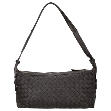 Les Visionnaires Marie Baguette Weave Silky - Schultertasche 38.5 cm (cafe) - Ansicht 4