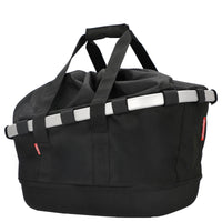 KLICKfix reisenthel Bikebasket GT 21 - Gepäckträgerkorb (Racktime) (black)