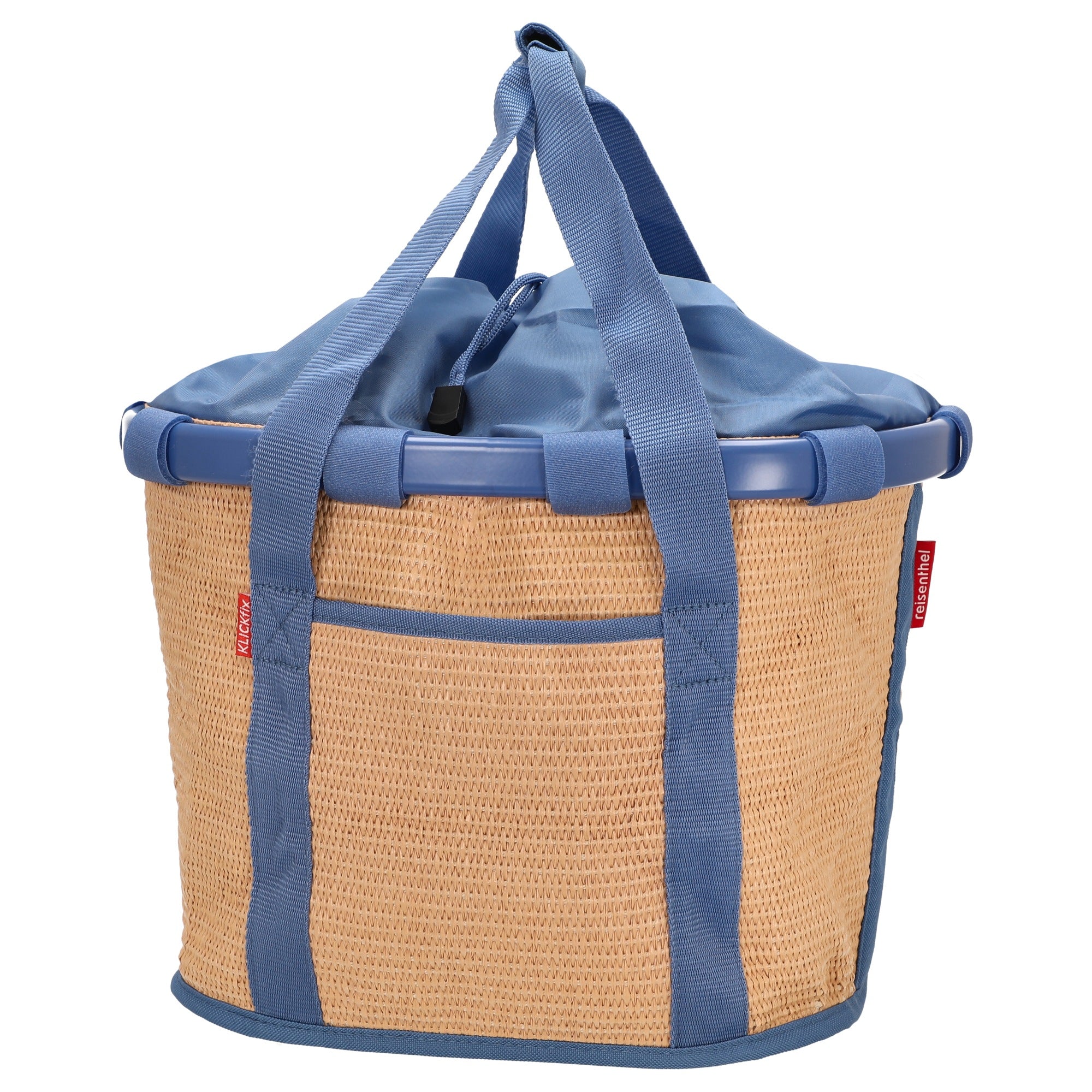 reisenthel korb fürs fahrrad reisenthel Bikebasket 15 raffia blue – Markenkoffer