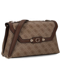 Guess Lindsey XBody Flap - Shoulder Bag 27 cm (latte logo)