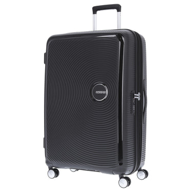 American Tourister Soundbox - 4 - Rollen - Trolley 77 cm erw. (schwarz) - Markenkoffer