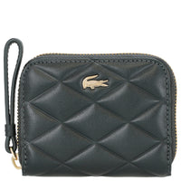 Lacoste Crocodelle Puffed - Geldbörse 4cc 10 cm (sinople)