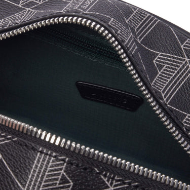 Lacoste The Blend - Kulturbeutel 22 cm (monogram noir gris) - Ansicht 4