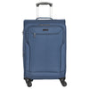D&N Travel Line 6804 - 4-Rollen-Trolley M 66 cm (blau)