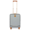 Brics Capri - 4-Rollen-Kabinentrolley mit Vortasche 55 cm (silver)