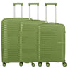 Travelite Pacific - 4-Rollen-Trolley Set 3tlg. (olive)