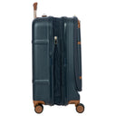 Brics Bellagio - 4 - Rollen - Kabinentrolley mit Vortasche 55 cm erw. recycelt (blue/tan) - Markenkoffer