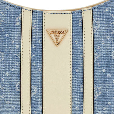 Guess Noelle II Top Zip - Schultertasche 29.5 cm (denim logo) - Ansicht 8