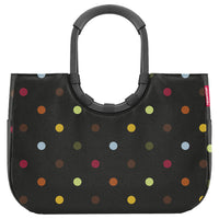 reisenthel shopping loopshopper L - Einkaufstasche mit Bügel 46 cm (frame dots)