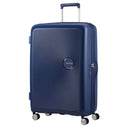 American Tourister Soundbox - 4 - Rollen - Trolley 77 cm erw. (blau) - Markenkoffer
