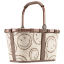 reisenthel carrybag xs - Einkaufskorb 21 cm (smiley teddy chocolate)