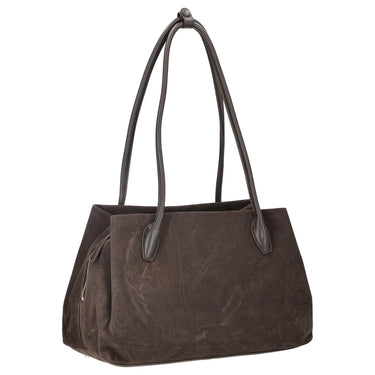 Les Visionnaires Sophie Grande Cozy Scarf - Schultertasche 42 cm (dark brown) - Ansicht 5