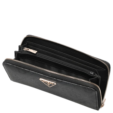 Guess Laurel ll SLG Large Zip - Geldbörse (coal logo) - Ansicht 2