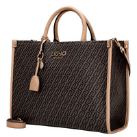 Liu Jo Ridhi - Henkeltasche 34 cm (testa moro/dk.cipra)