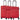Travelite Chios - 4-Rollen-Trolley Set 3tlg. (rot)