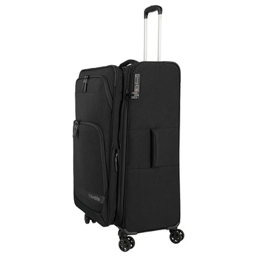 Travelite Kick Off - 4-Rollen-Trolley L 78 cm erw. (black)