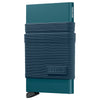Secrid Flexwallet - Credit Card Case 6cc 10.2 cm RFID (teal)