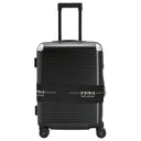 FPM Milano Bank Zip Deluxe Spinner 55 S - 4-Rollen-Kabinentrolley 55 S cm (eclipse black)