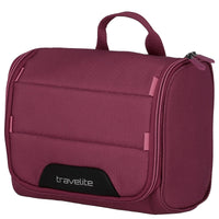 Travelite Skaii Toiletry Bag 23 cm (Color: evening red)