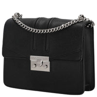 Seidenfelt Roros - Shoulder Bag 21 cm (black/silver)