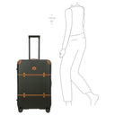 Brics Bellagio - 4 - Rollen - Trolley 70.5 cm erw. recycelt (olive) - Markenkoffer