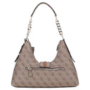Guess Yvonne Logo Hobo - Schultertasche 32 cm (latte logo) - Ansicht 4