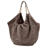 Coccinelle Smash Suede Bim - Sac bandoulière 35 cm (warm taupe)