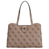 Guess Janie Logo Tote - Shopper 46 cm (latte logo)