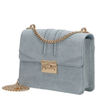 Seidenfelt Roros Denim - Schultertasche 21 cm (denim in blue) - Ansicht 2